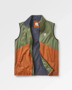 Dusk Recycled Insulated Vest - Dusty Olive