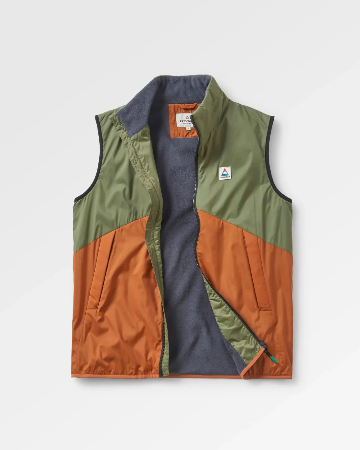 Dusk Recycled Insulated Vest - Dusty Olive