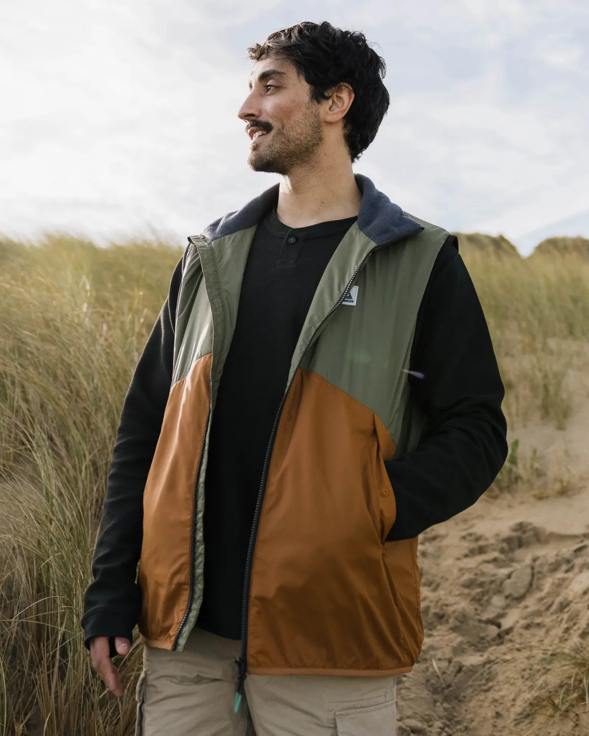 Dusk Recycled Insulated Vest - Dusty Olive