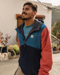 Dusk Recycled Insulated Anorak - Blue Steel