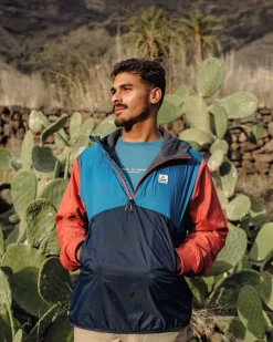 Dusk Recycled Insulated Anorak - Blue Steel