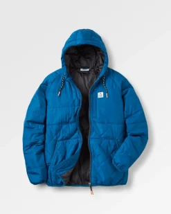Dylan Recycled Insulated Full Zip Jacket - Tidal Blue