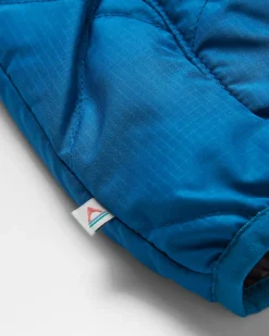 Dylan Recycled Insulated Full Zip Jacket - Tidal Blue