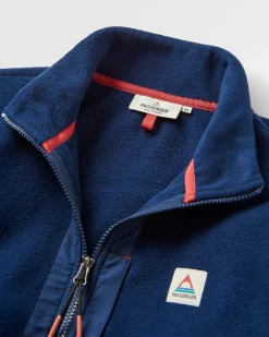 Ebb Recycled Polar Fleece - Rich Navy