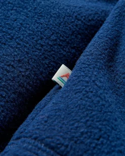 Ebb Recycled Polar Fleece - Rich Navy