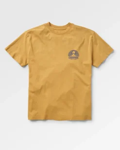 Elbio Recycled Relaxed Fit T-Shirt - Mustard Gold