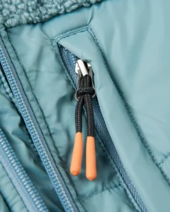 Elowen Hooded Recycled Insulated Jacket - Arctic