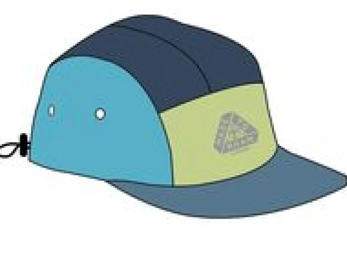 Emerge 5 Panel Trail Hat - Moonlight Blue