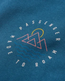 Escapism Long Sleeve Sweatshirt - Dark Denim