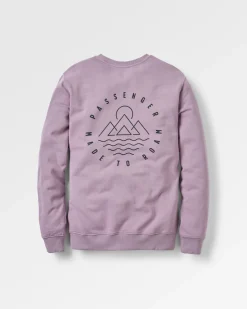Escapism Long Sleeve Sweatshirt - Dusty Lilac