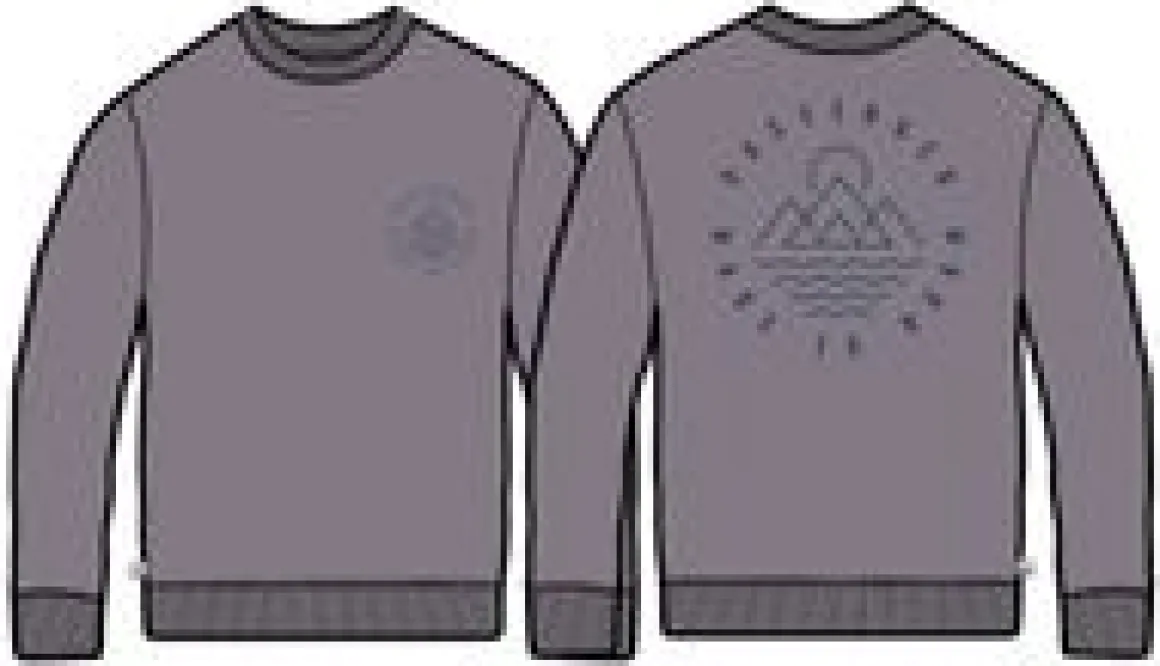 Escapism Long Sleeve Sweatshirt - Dusty Lilac