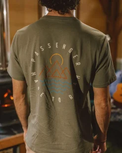 Escapism Recycled Cotton T-Shirt - Dusty Olive