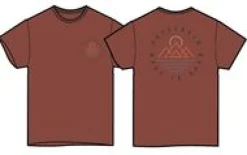 Escapism Recycled Cotton T-Shirt - Burnt Red