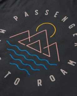 Escapism Recycled Cotton T-Shirt - Black