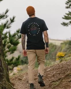 Escapism Recycled Cotton T-Shirt - Black