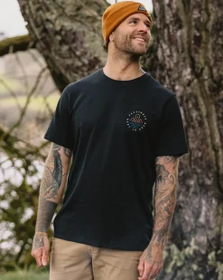 Escapism Recycled Cotton T-Shirt - Black