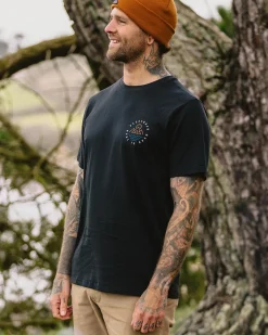 Escapism Recycled Cotton T-Shirt - Black