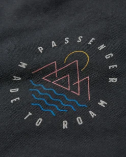 Escapism Recycled Cotton T-Shirt - Black