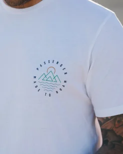 Escapism Recycled Cotton T-Shirt - White