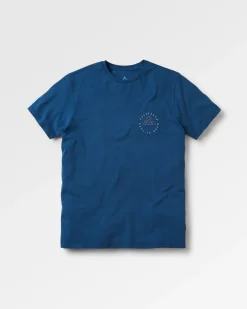 Escapism Recycled Cotton T-Shirt - Dark Denim