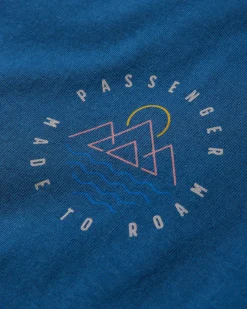 Escapism Recycled Cotton T-Shirt - Dark Denim