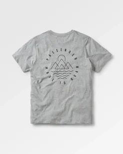 Escapism Recycled Cotton T-Shirt - Gray Marl