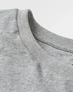 Escapism Recycled Cotton T-Shirt - Gray Marl