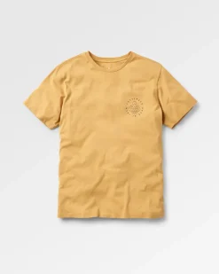 Escapism Recycled Cotton T-Shirt - Mustard Gold