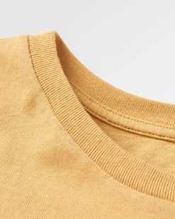 Escapism Recycled Cotton T-Shirt - Mustard Gold