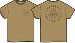 Escapism Recycled Cotton T-Shirt - Mustard Gold