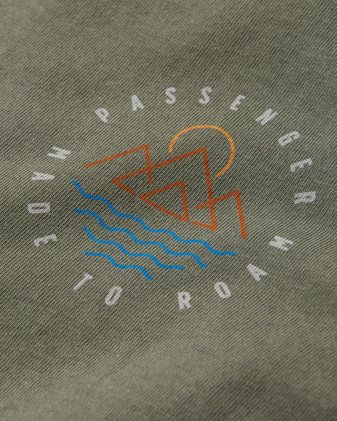 Escapism Recycled Long Sleeve T-Shirt - Dusty Olive