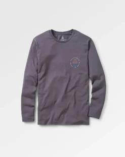 Escapism Recycled Long Sleeve T-Shirt - Faded Black