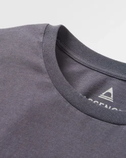 Escapism Recycled Long Sleeve T-Shirt - Faded Black