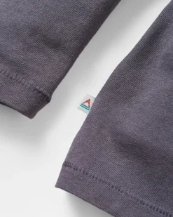 Escapism Recycled Long Sleeve T-Shirt - Faded Black