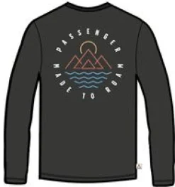 Escapism Recycled Long Sleeve T-Shirt - Black