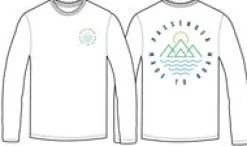 Escapism Recycled Long Sleeve T-Shirt - White