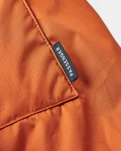 Escapism Recycled Sherpa Lined Changing Robe - Rust