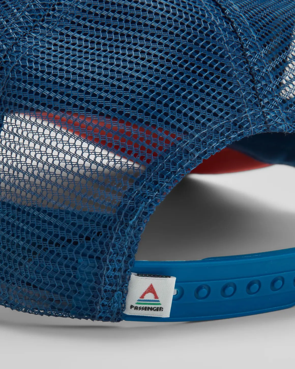 Escapism Trucker Hat - Moonlight Blue/Red Spice