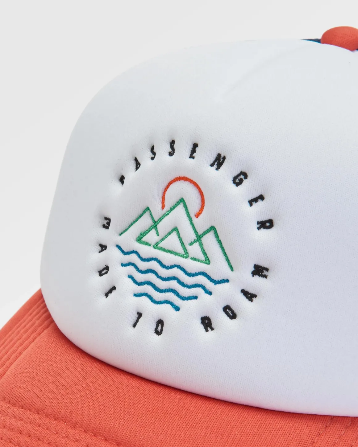 Escapism Trucker Hat - Moonlight Blue/Red Spice