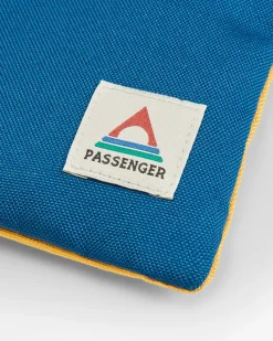 Essentials Recycled Pouch - Tidal Blue Orange Multi