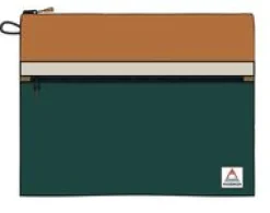 Essentials Recycled Pouch - Rain Forest Orange Multi