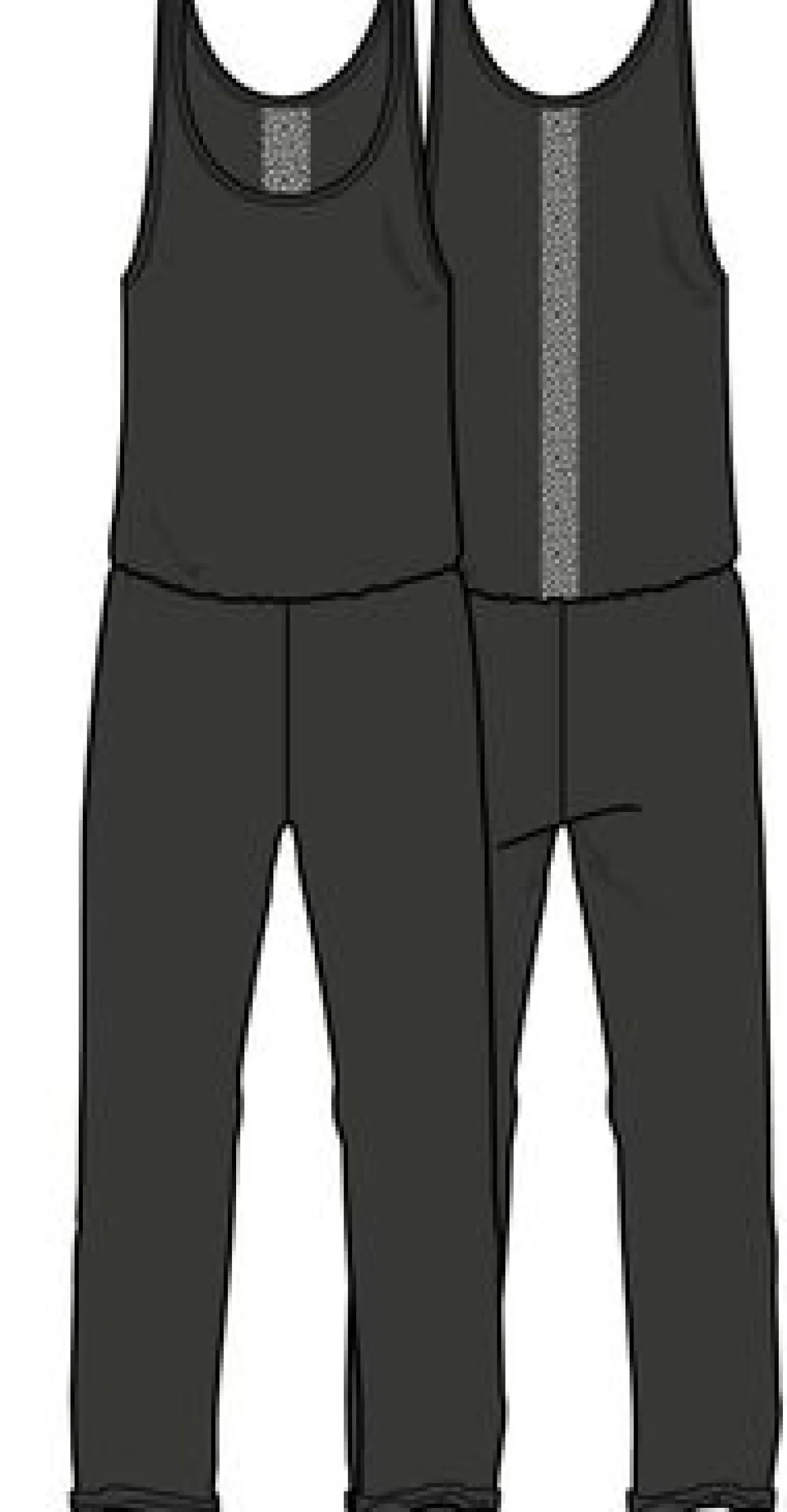 Eva Recycled Cotton Jumpsuit - Black