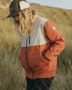 Finn Recycled Polar Fleece Lined Jacket - Baked Clay