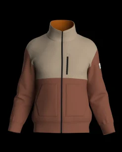 Finn Recycled Polar Fleece Lined Jacket - Baked Clay