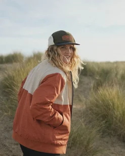 Finn Recycled Polar Fleece Lined Jacket - Baked Clay