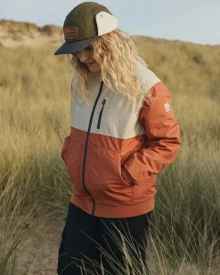 Finn Recycled Polar Fleece Lined Jacket - Baked Clay