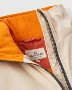 Finn Recycled Polar Fleece Lined Jacket - Baked Clay