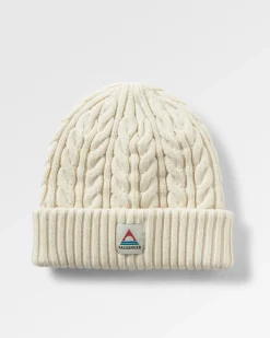 Fireside Recycled Cable Knit Beanie - Birch