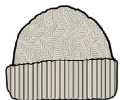 Fireside Recycled Cable Knit Beanie - Birch