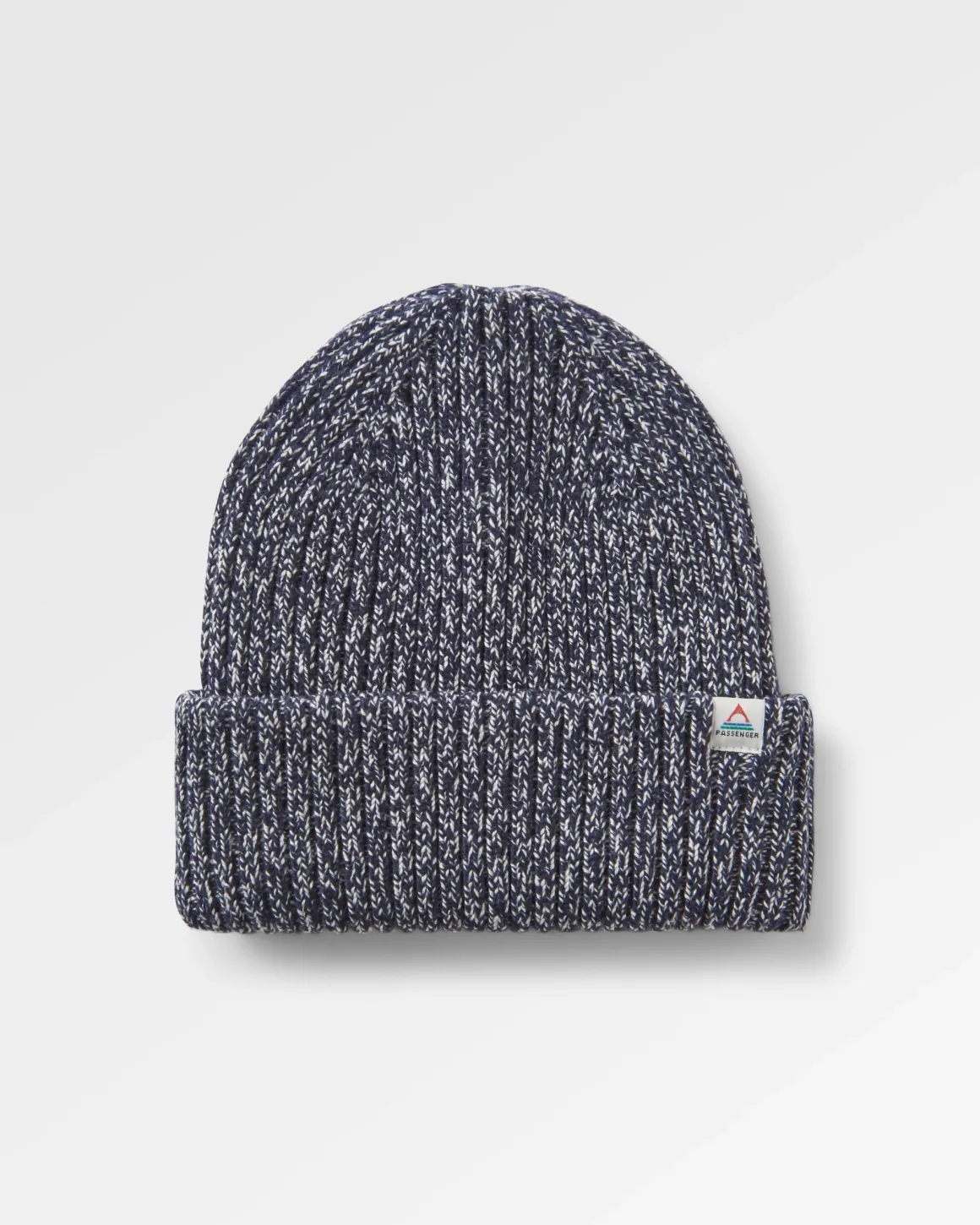 Fisherman Marl Beanie - Rich Navy